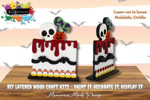 Skull Cake Shelf Sitter DIY Kit